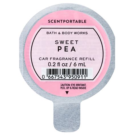 | browse our daily deals for even more bath & body works scentportable car fragrance refills **3** you choose free ship. Bath & Body Works Sweet Pea, Car Air Freshener 6 ml Refill ...