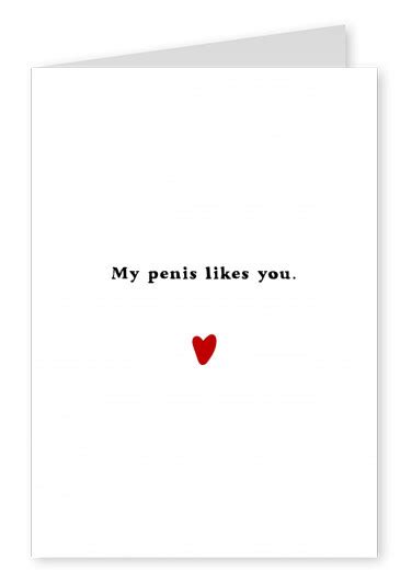 my penis likes you love cards and quotes 🌹💌 send real postcards online