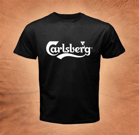Carlsberg Logo Sport Tee Football Mens Black T Shirt All Size S 2xl T Shirts Tank Tops