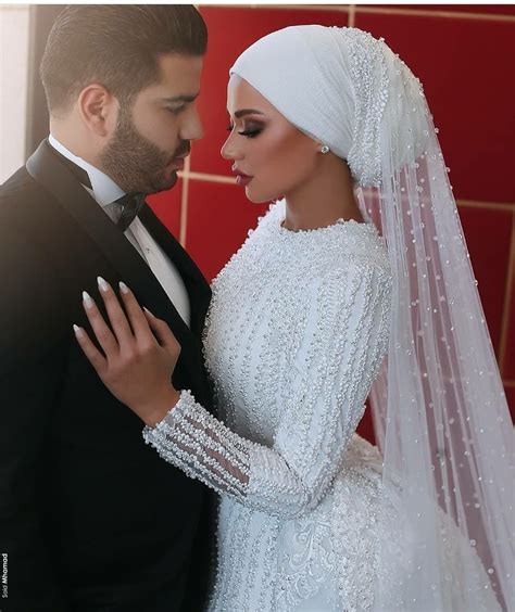 Épinglé par farida sur wedding robes de mariage musulman robe de mariee robe de mariée musulmane