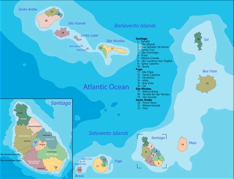 Cape Verde Maps And Facts World Atlas