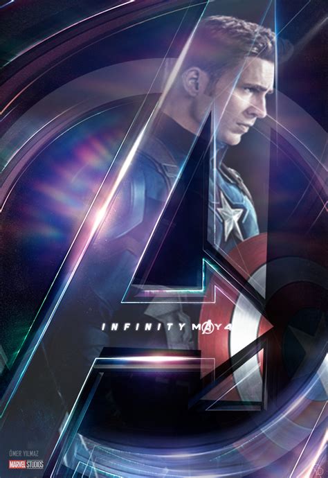 Captain America Avengers Infinity War Poster By Ylmzdesign On Deviantart