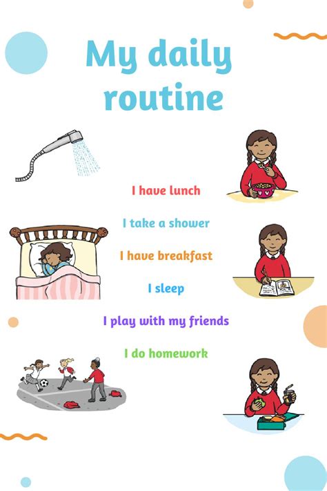 Daily Routine Interactive Worksheet
