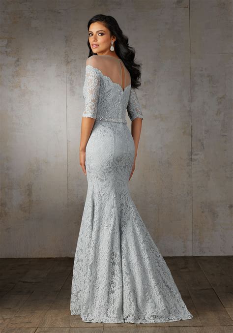 These dresses are still elegant and would be great for a church wedding, too. Lace Mother of the Bride Dress | Style 71521 | Morilee