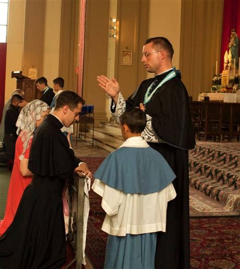 Photo First Blessings Of Newly Ordained 2014 Verus Catholic Priest Sacrament Orthodox