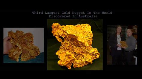 Third Largest Gold Nugget Ever Found In Australia Youtube