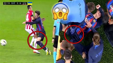 Gavi Horrible Injury Vs Athletic Bilbao YouTube
