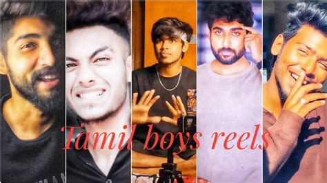 Tamil Boys Tik Tok Reels Youtube