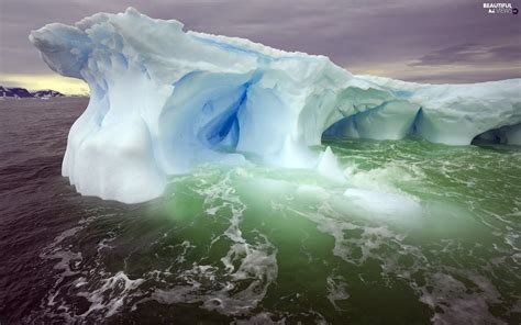 Iceberg Ocean Beautiful Views Wallpapers 1920x1200