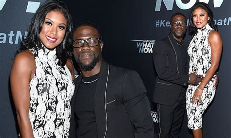 Kevin Hart Is Joined By His Statuesque Model Wife Eniko Parrish Who