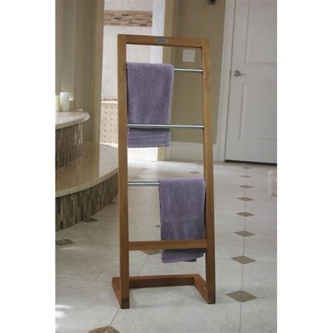 Save space and keep your bathroom tidy by hanging your bath or hand towel on your newly purchased freestanding towel stand from. Free Standing Towel Stand | Wayfair