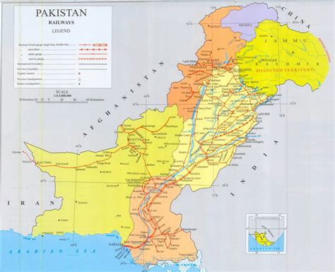 Maps Of Pakistan