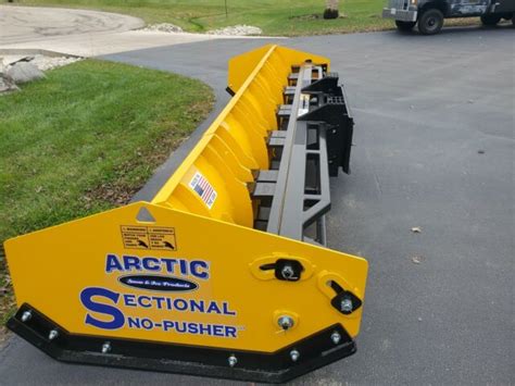 105 Ld Arctic Sectional Snow Pusher Box Plow Brand New Save Big On