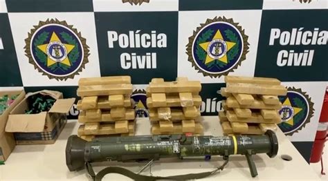 Polícia Do Rj Apreende Canhão Com Mesma Tecnologia De Armas Usadas Na