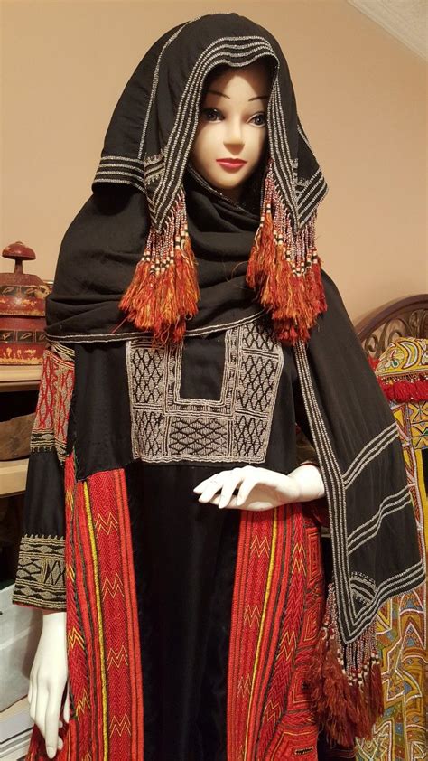 Tribal Traditional Women Dress From Hijaz Part Of Saudi Arabia Bani