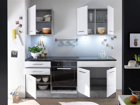 It's fast and easy to assemble and take apart. SALITO Mini Küche Dekor Beton/weiß