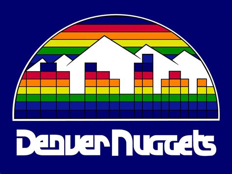 Download the vector logo of the denver nuggets brand designed by denver nuggets in adobe® illustrator® format. I don't follow sports. I never knew the glory of this logo. | Sports team logos, Denver nuggets ...