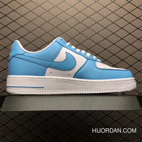 Mens Nike Air Force One Low Blue Gale White Aq4134 400 Best Price 10097 Air Jordan Shoes