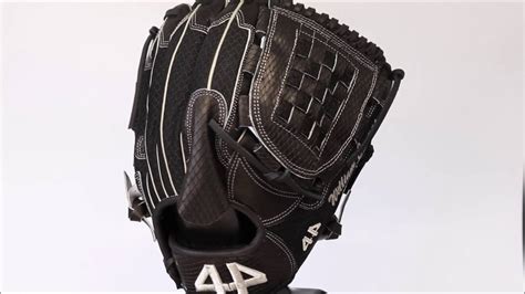 44 Pro Custom Baseball Glove Signature Series Black Mesh Snakeskin