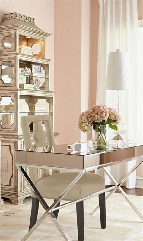 I'll share some 'shoppable' feminine desks, 'office' chairs (i.e., you don't have to use a true office chair), and accents later in this post! Feminine Home Office Decor Ideas | ComfyDwelling.com