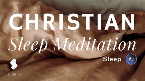 Sleep Meditation 💤 Christian Meditation For A Restful Night Youtube