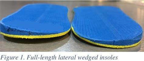 Figure 1 From The Effect Of Lateral Wedge Insole On Mediolateral Static