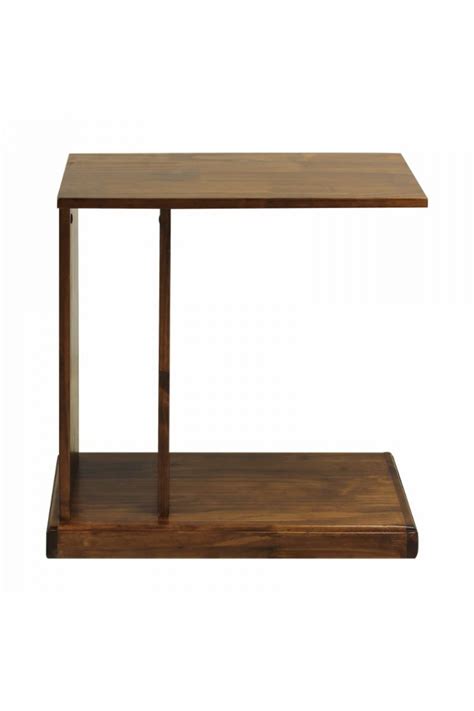 C Shape End Table Casual Home