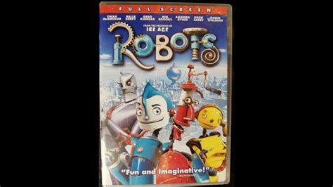 Opening To Robots 2005 Dvd Fullscreen Version Youtube
