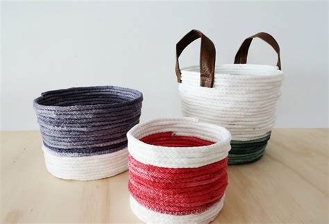 21 Diy Rope Basket How To Make Rope Basket Tutorials