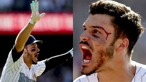 Nolan arenado is a third baseman for the colorado rockies of the national league west. Nolan Arenado completes cycle with walk-off homer to beat ...