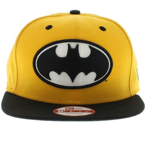 Batman Yellow And Black Gray Under Snapback New Era Cap New Era Cap
