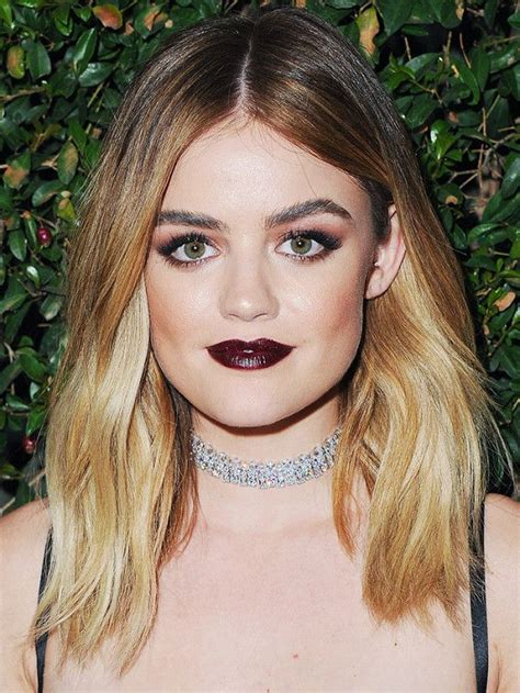 Lucy Hale Opted To Get Rid Of Her Signature Brunette Locks And Go For