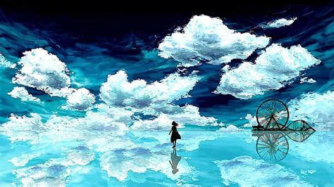 Sad Anime Landscape Wallpapers Wallpaper Cave