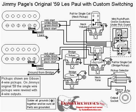 Mod garage les paul master wiring 3 premier guitar. JW Guitarworks: Schematics- Updated as I find new examples