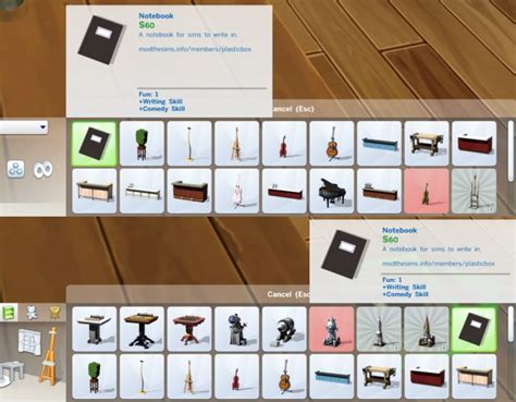 Notebook V1 By Plasticbox At Mod The Sims Sims 4 Updates