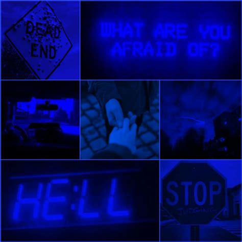Neon Blue Aesthetic On Tumblr