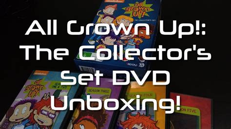 Rugrats All Grown Up The Collectors Set Dvd Unboxing Youtube