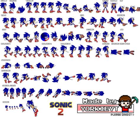 Sonic Adventure 2 Sonic Spritessonic 2 Style By Therealyorkieyt On