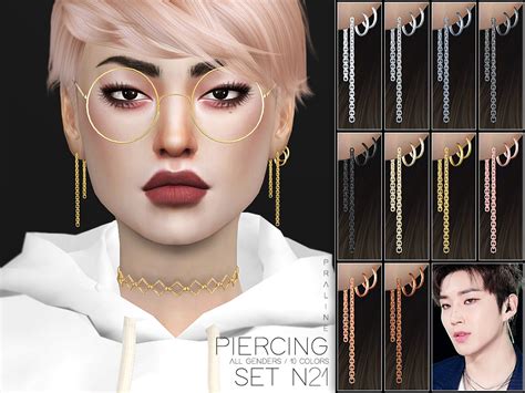 Pralinesims Chain Piercings Inspired By Emily Cc Finds