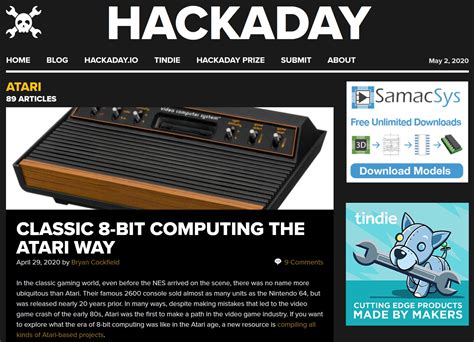 Explore Atari Related Posts On Hackaday 15 30 Mins Atari Projects
