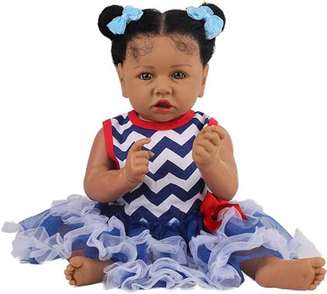 Hoomai Lifelike Reborn Baby Dolls With Soft Body African American