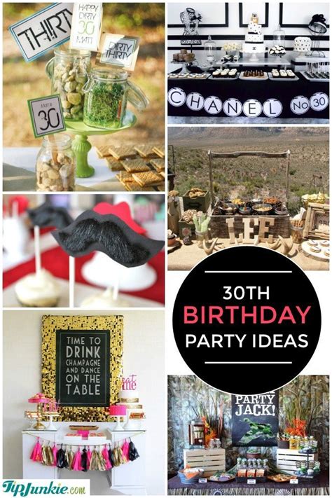28 Amazing 30th Birthday Party Ideas Also 20th 40th 50th 60th
