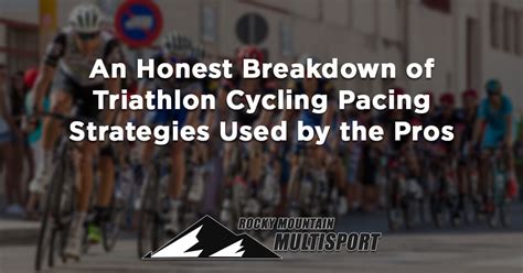 Rocky Mountain Multisport An Honest Breakdown Of Triathlon Cycling
