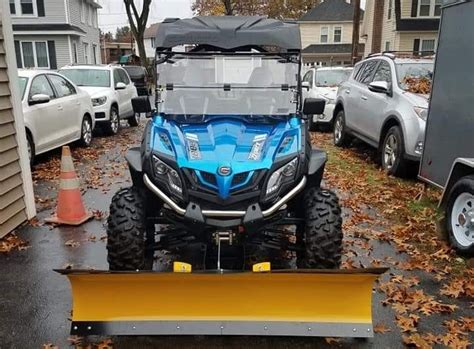 Buyers Guide A Comprehensive Look At Snow Plows For Your Cfmoto