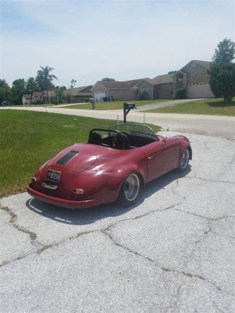 Wide Body Porsche Speedster 356 Replica For Sale