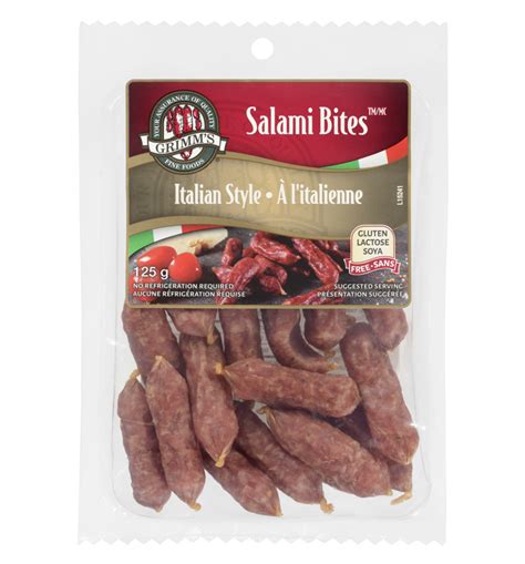 Italian Style Salami Bites Grimms Fine Foods