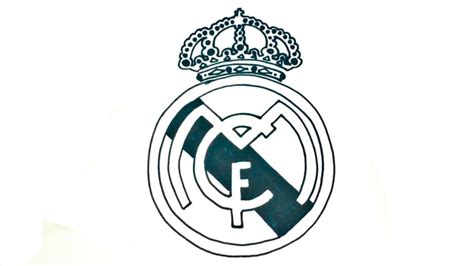 How To Draw The Real Madrid Logo My How To Draw