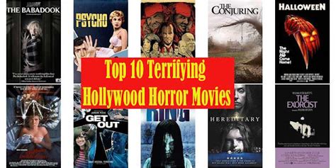 Top 10 Hollywood Horror Movies