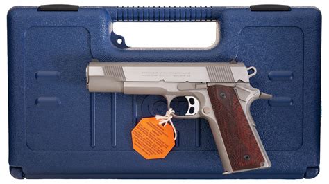 Colt Xse Series Government Model Semi Automatic Pistol With Case Rock