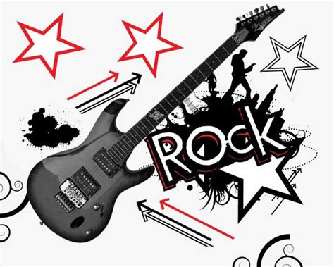 Rock And Roll Border Clip Art Library